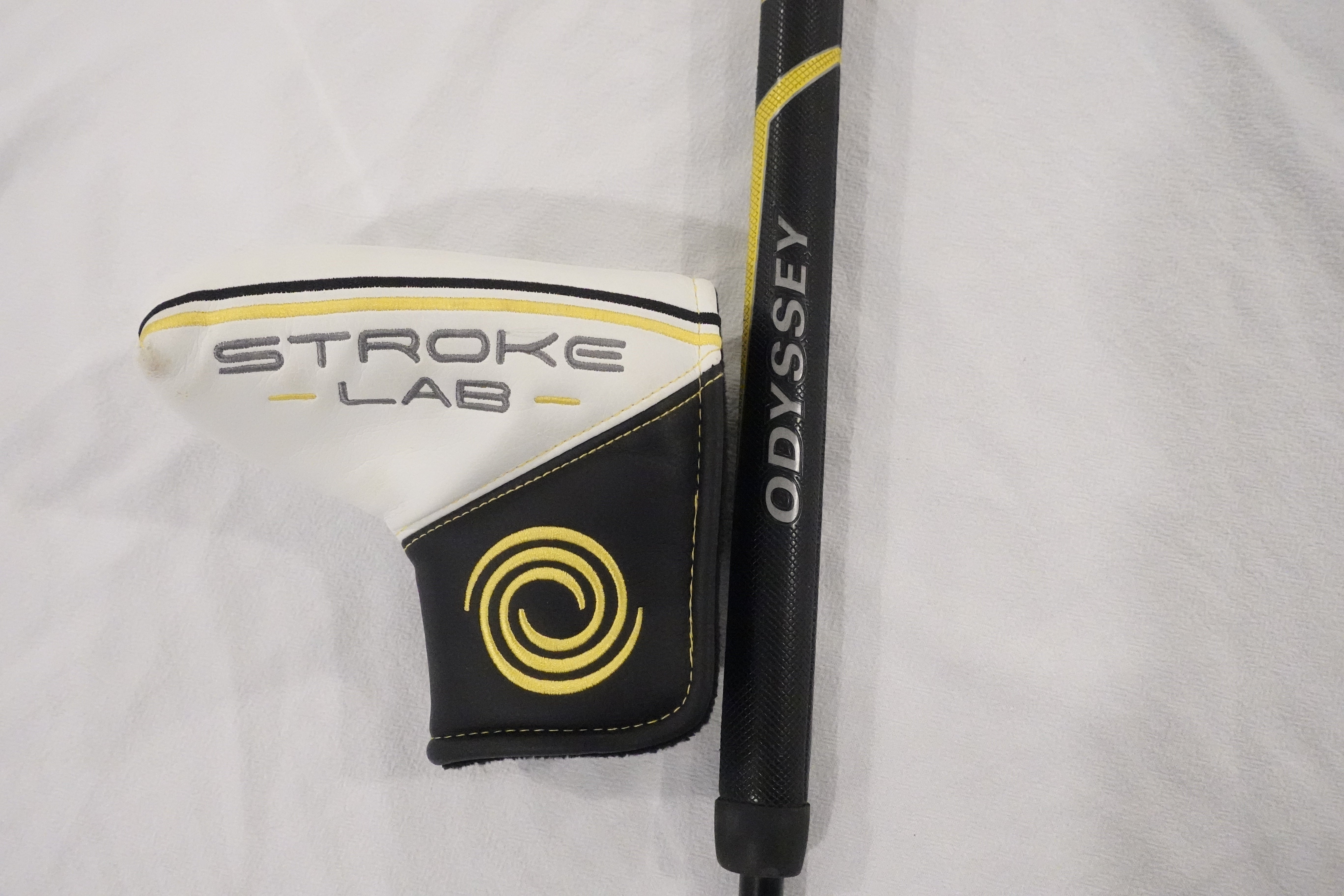 Odyssey Stroke Lab Double Wide AL Putter(Armlock) - Right Handed