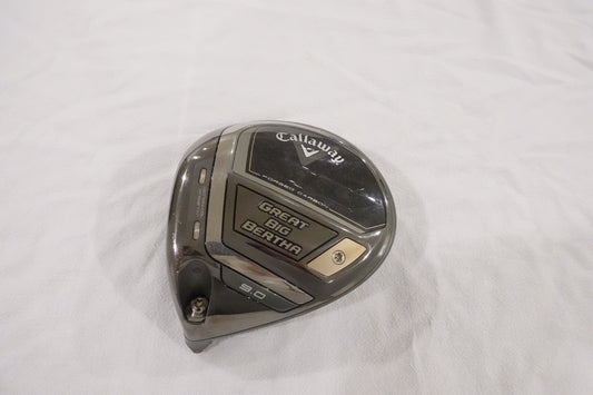 Callaway Great Big Bertha 2023 Driver Head Only - left handed - 9 degrees Mint