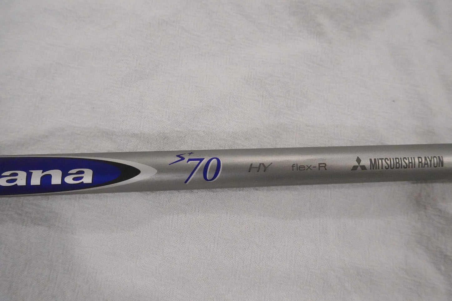 Mitsubishi Diamana S+ 70HY 3 Hybrid Shaft - Regular Flex - Titleist Hybrid Adapter