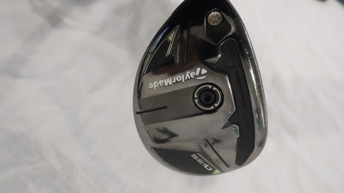 Taylormade qi35 4 Hybrid 22 Degrees - Left Handed - Stiff Flex