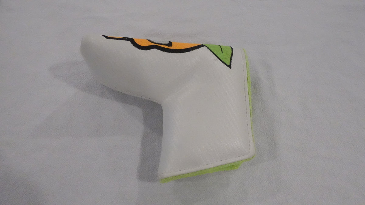 Swag Golf Menu Glasses Peach Blade Putter Cover