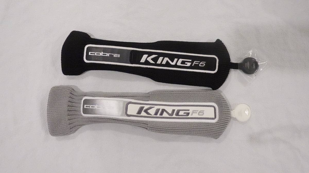 Cobra King F6 Hybrid Headcover - Black or Grey