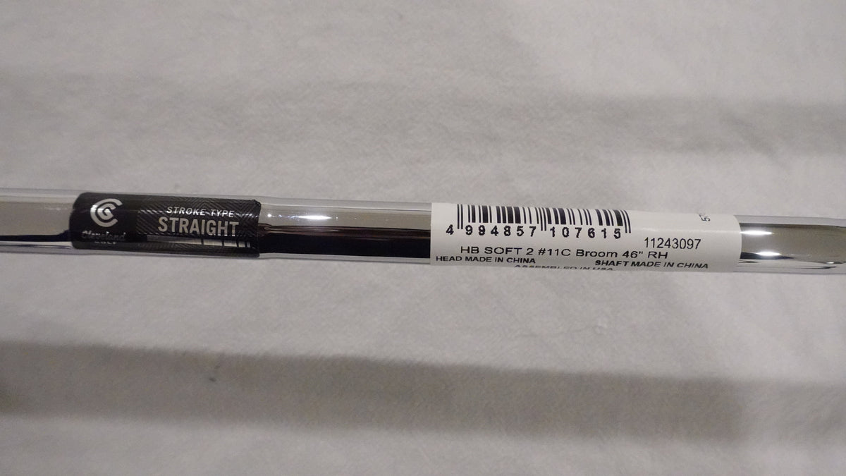 Brand new Cleveland HB Soft 2 11C Broom Broomstick Putter - Right Handed - 46"